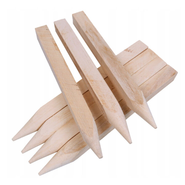 Dřevěný kolík s hrotem 80 cm barvený - Image 3
